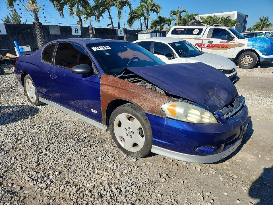 2007 Chevrolet Monte carlo VIN 2G1WL16C279311110 COPART salvage auction — FRONT END, FL - CERT OF TITLE-REBUILT, sold $325 on 2026-07-02 (photo 4)