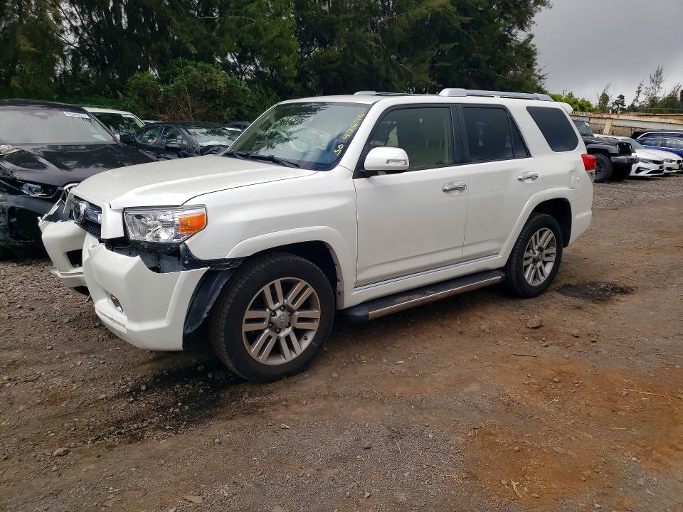 2013 Toyota 4runner VIN JTEBU5JR9D5123937 COPART salvage auction — FRONT END, Hi - Certificate Of Salvage, sold $6,000 on 2026-07-20 (photo 1)