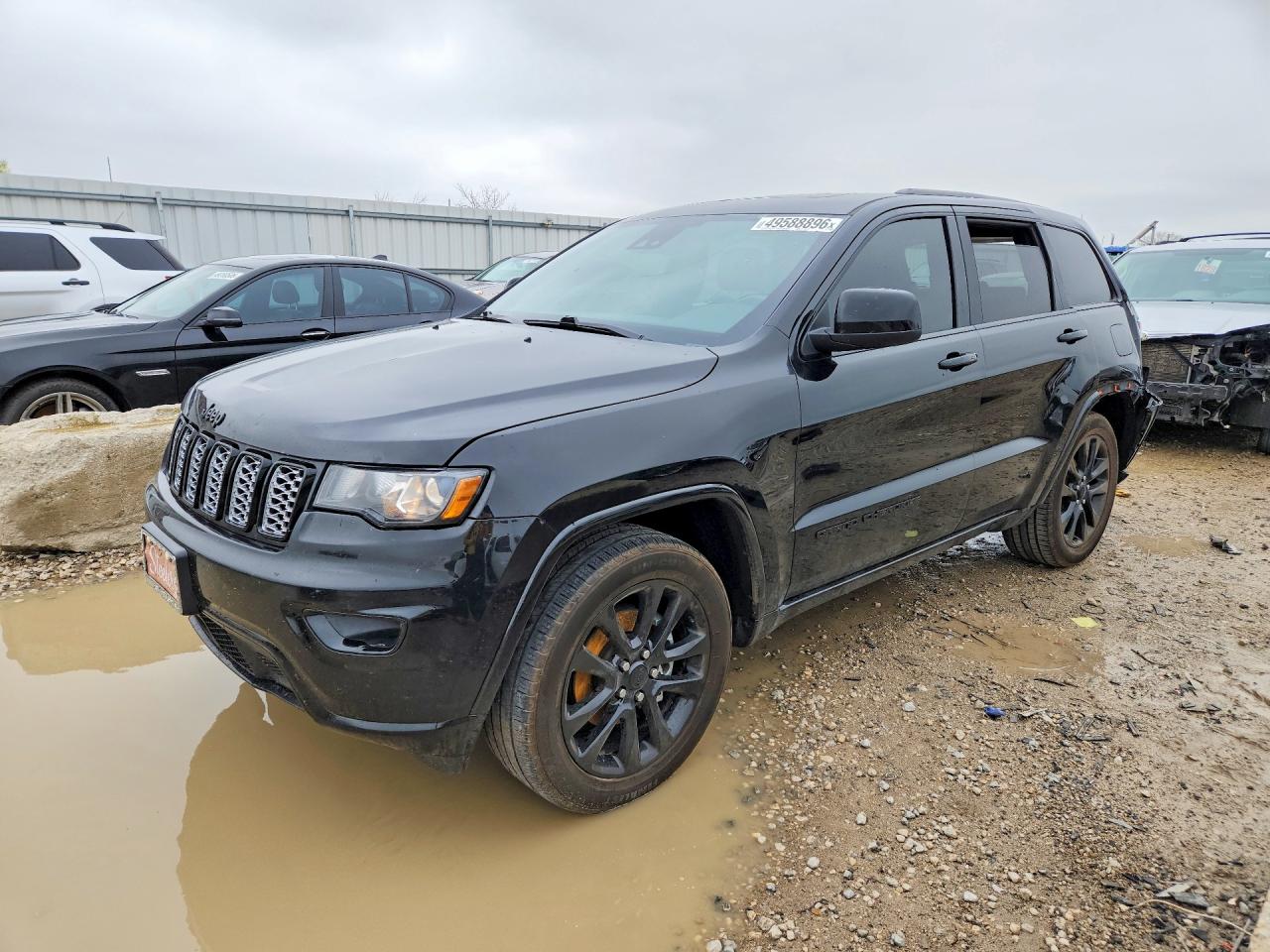 2020 Jeep Grand Cherokee VIN 1C4RJFAG6LC305492 COPART salvage auction — Rear End, KS - CERT OF TITLE-SALVAGE, sold $3,600 on 2026-07-09 (photo 1)