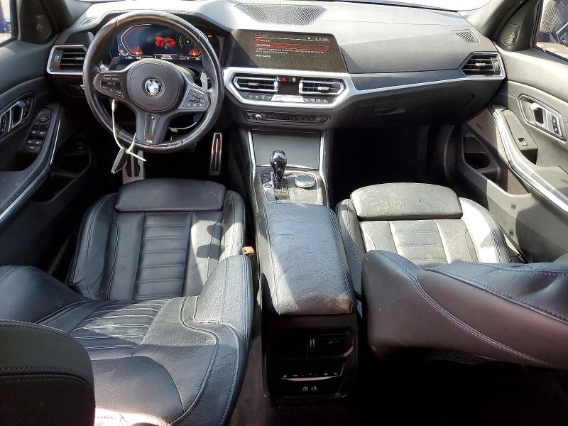 2022 BMW M3 VIN 3MW5U9J07N8C29797 COPART salvage auction — FRONT END, Ny - Mv-907A Salvage Certificate, sold $14,900 on 2026-07-09 (photo 8)