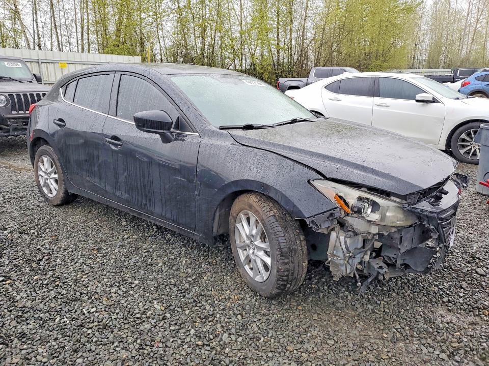 2014 Mazda 3 VIN JM1BM1L76E1215671 COPART salvage auction — FRONT END, Wa - Bill Of Sale, sold $250 on 2026-07-06 (photo 4)