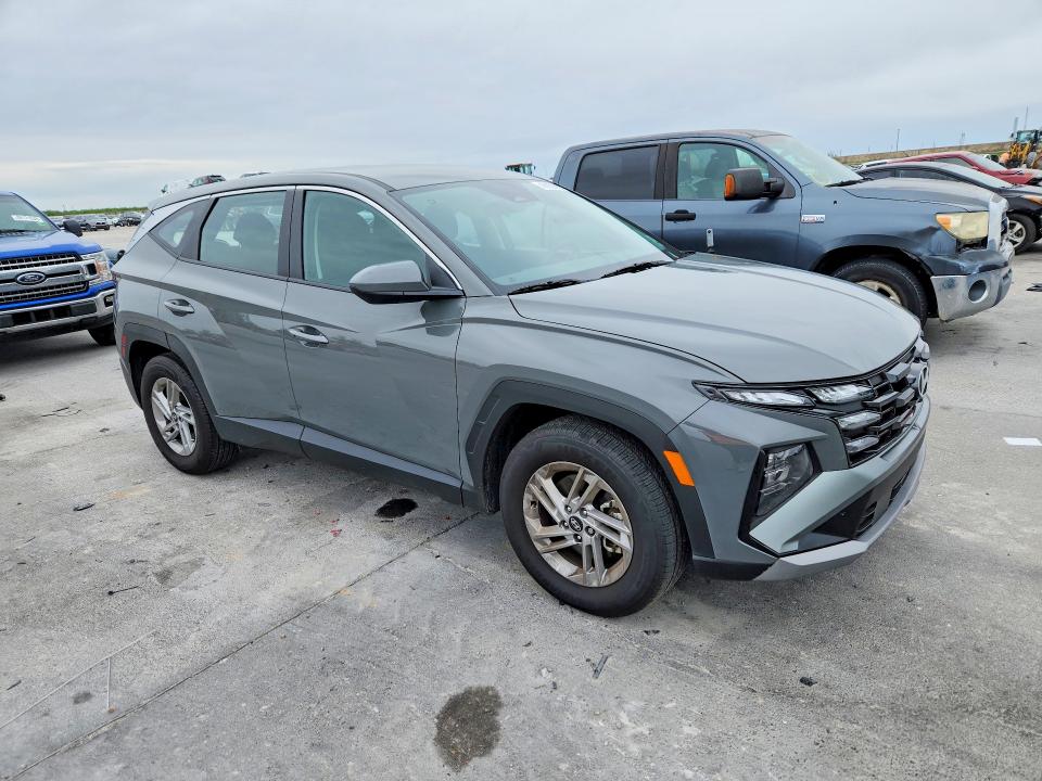 2025 Hyundai Tucson VIN 5NMJA3DE5SH519993 COPART salvage auction — FRONT END, La - Cert Of Title-Salvage, sold $8,600 on 2026-07-29 (photo 4)