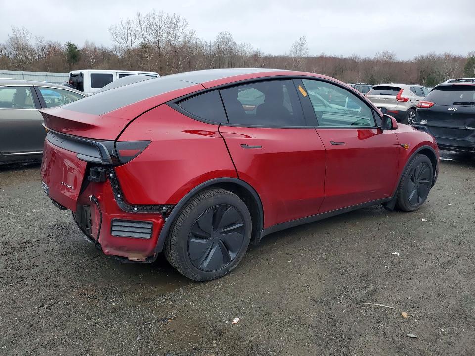 2026 Tesla Model y VIN 7SAYGDEE5TA453661 COPART salvage auction — REAR END, Ma - Cert Of Title-Salvage, sold $20,400 on 2026-07-08 (photo 3)