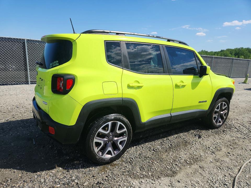 2018 Jeep VIN ZACCJBBB7JPG76123 COPART salvage auction — FRONT END, Sc - Cert Of Title-Salvage, sold $475 on 2026-07-27 (photo 3)