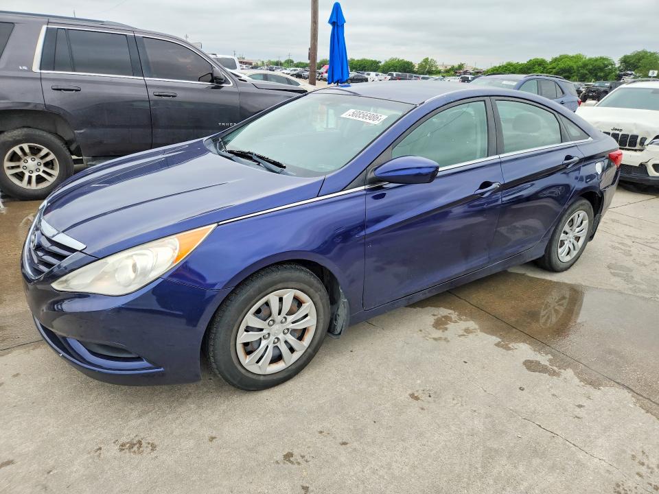 2012 Hyundai Sonata VIN 5NPEB4ACXCH318604 COPART salvage auction — REAR END, Tx - Certificate Of Title, sold $1,400 on 2026-07-02 (photo 1)