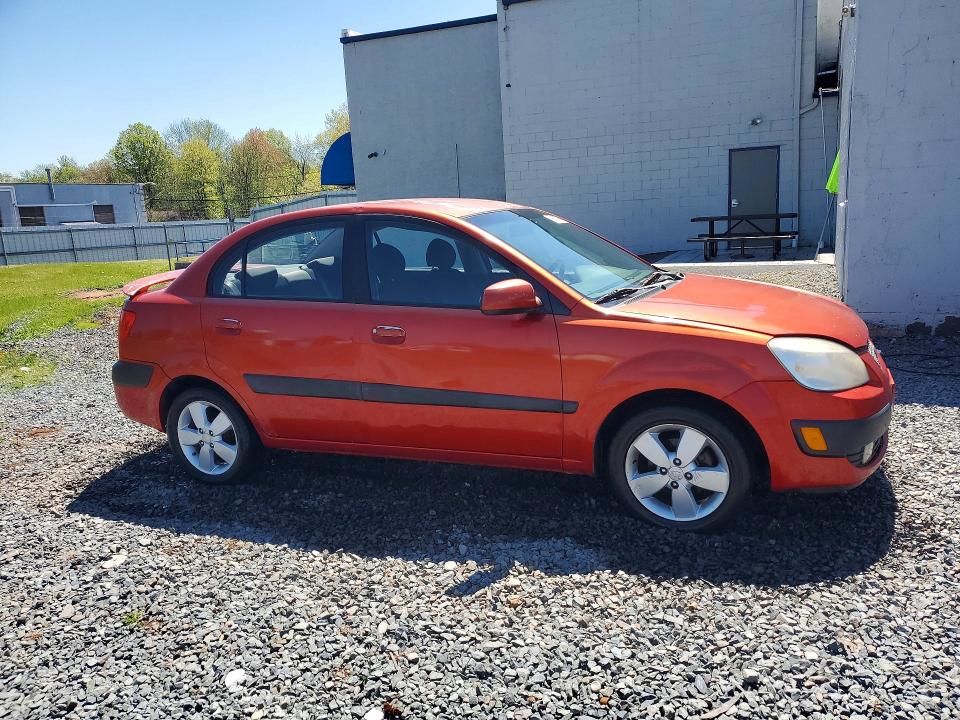 2007 Kia Rio VIN KNADE123276277396 COPART salvage auction — REAR END, Nj - Cert Of Title-Salvage, sold $350 on 2026-07-28 (photo 4)