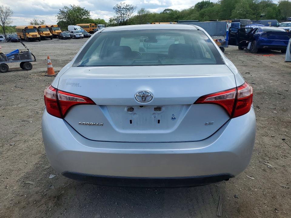 2017 Toyota Corolla VIN 5YFBURHE4HP654373 COPART salvage auction — FRONT END, Md - Cert Of Salvage > 75% Damage, sold $425 on 2026-07-21 (photo 6)
