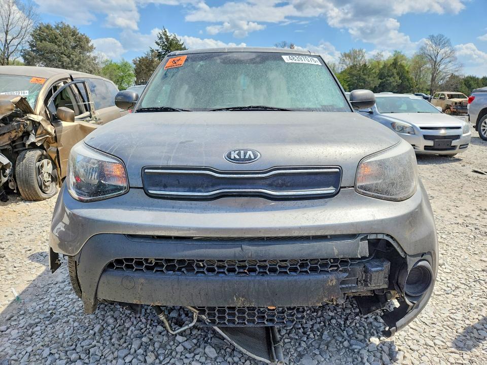 2019 Kia Soul VIN KNDJN2A29K7686499 COPART salvage auction — FRONT END, Id - Salvage Certificate Of Title, sold $300 on 2026-07-21 (photo 5)