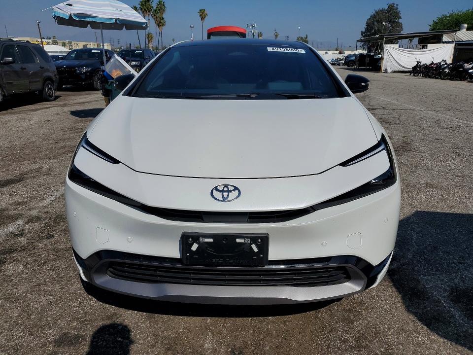 2024 Toyota Prius VIN JTDACAAU8R3038705 COPART salvage auction — SIDE, Ca - Salvage Certificate, sold $10,800 on 2026-07-24 (photo 5)