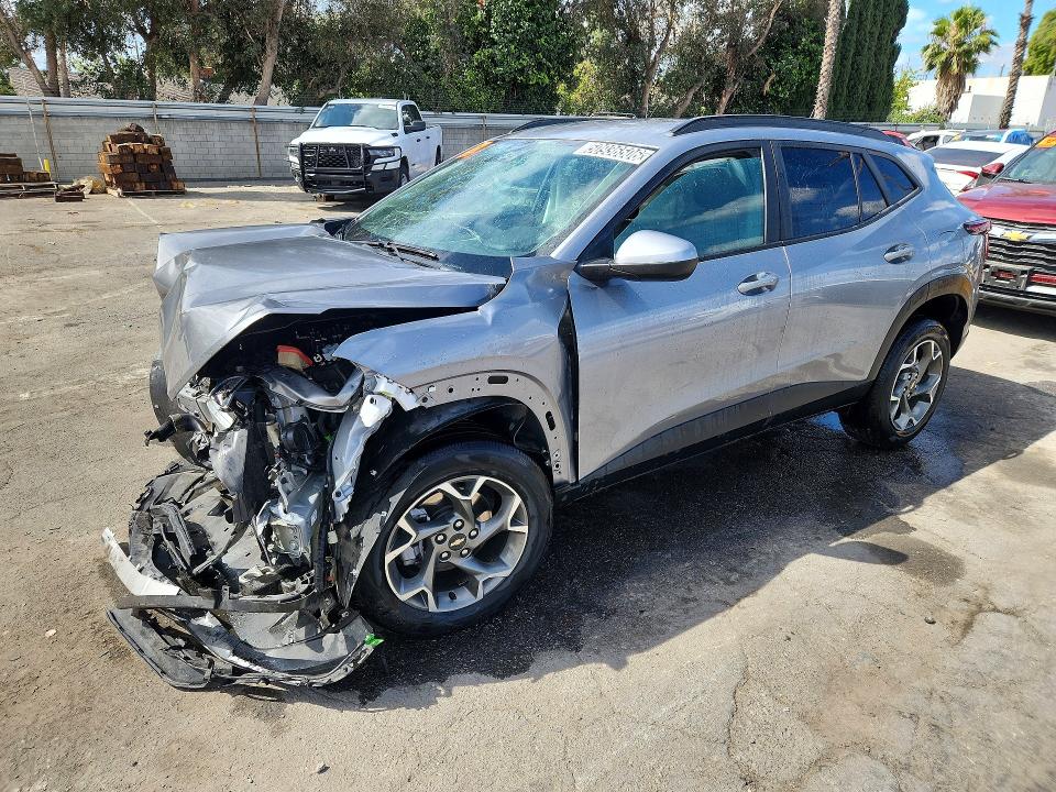 2025 Chevrolet Trax VIN KL77LHEP8SC243077 COPART salvage auction — FRONT END, Fl - Certificate Of Destruction, sold $1,850 on 2026-07-17 (photo 1)