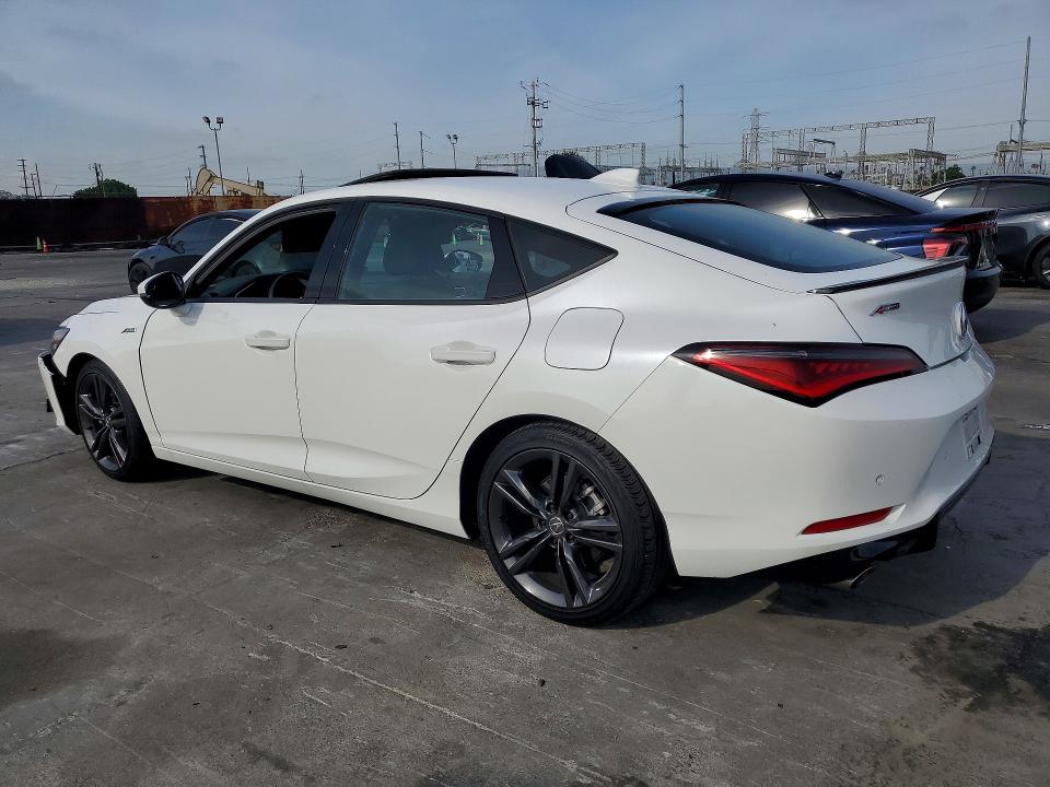 2025 Acura Integra VIN 19UDE4H65SA017426 COPART salvage auction — FRONT END, CA - SALVAGE CERTIFICATE, sold $12,300 on 2026-07-22 (photo 2)
