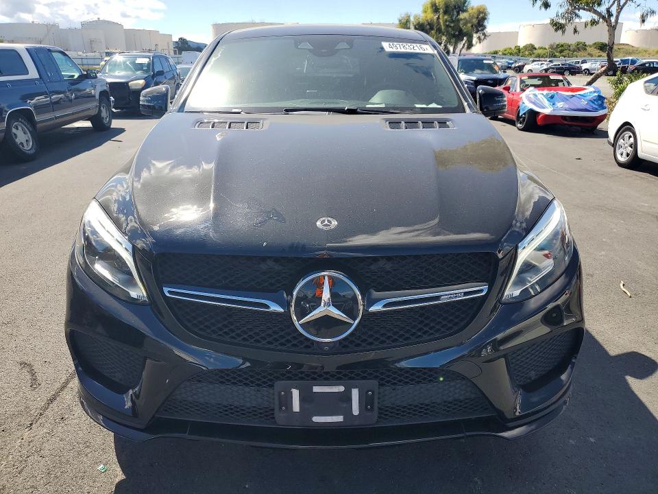 2018 Mercedes-benz Gle VIN 4JGED6EB0JA124073 COPART salvage auction — REAR END, Salvage Title, sold $25,250 on 2026-07-15 (photo 5)