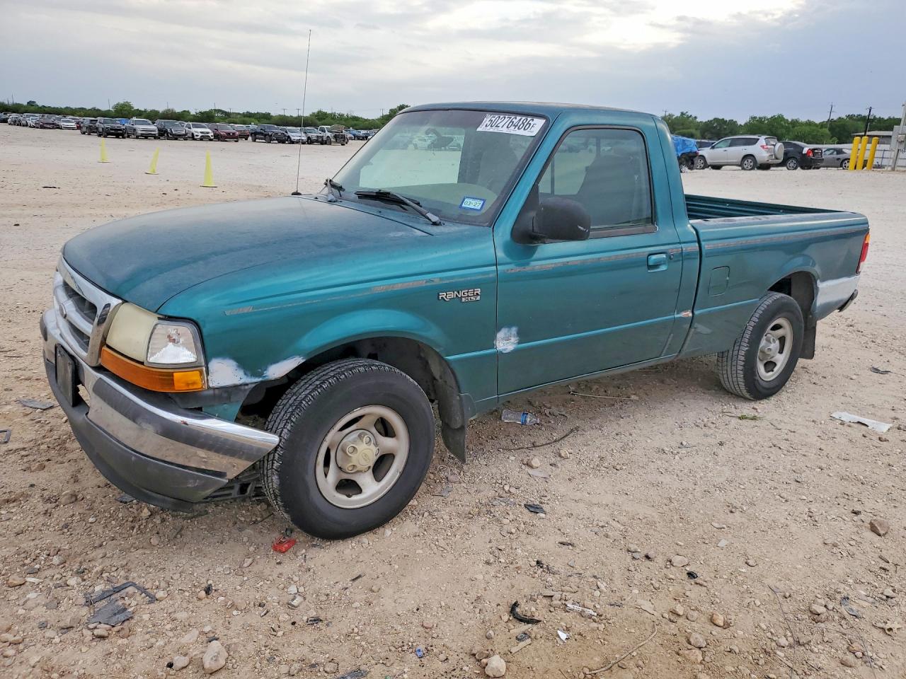 1998 Ford Ranger VIN 1FTYR10C5WUD12843 COPART salvage auction — Front End, TX - SALVAGE VEHICLE TITLE, sold $1,700 on 2026-07-02 (photo 1)