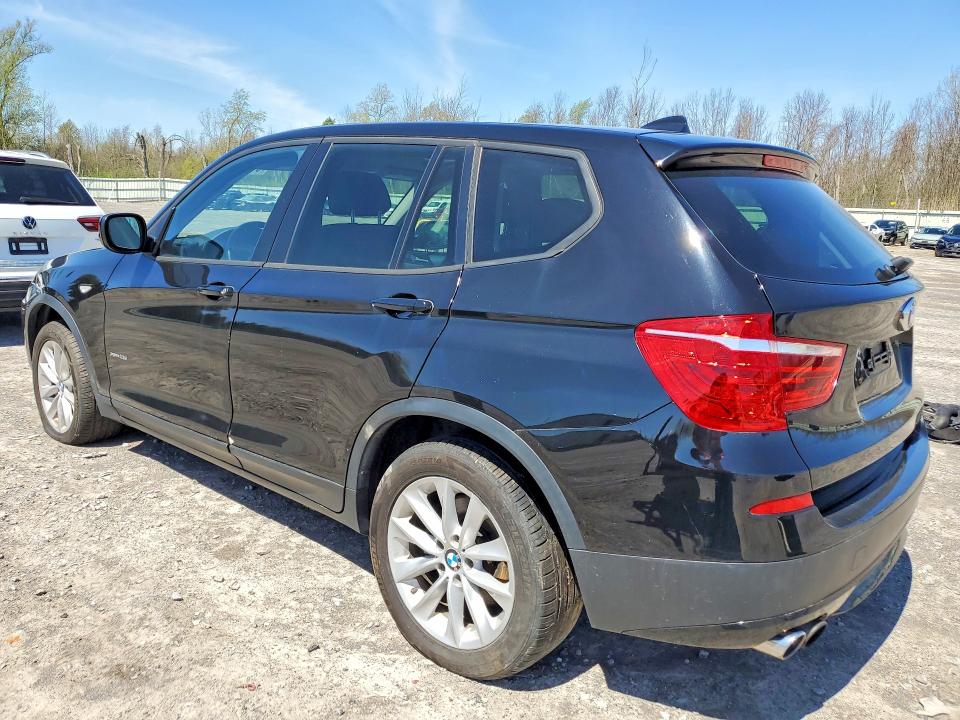 2013 BMW X3 VIN 5UXWX9C57D0D00434 COPART salvage auction — FRONT END, Ny - Certificate Of Title (P), sold $1,850 on 2026-07-08 (photo 2)