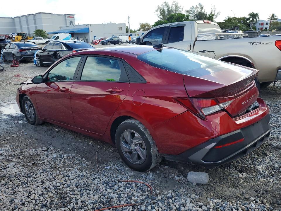 2025 Hyundai Elantra VIN KMHLL4DG1SU862976 COPART salvage auction — FRONT END, Fl - Cert Of Title Slvg Rebuildable, sold $4,300 on 2026-07-07 (photo 2)