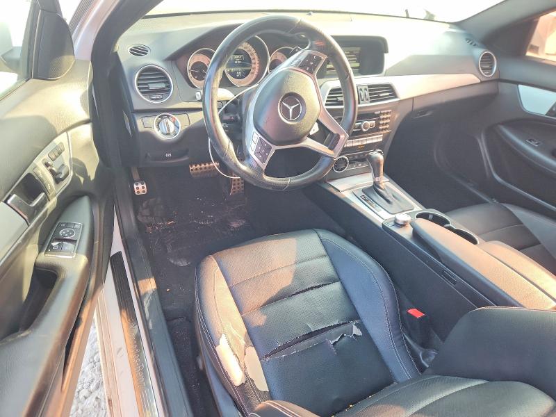 2013 Mercedes-benz C-klasse VIN WDDGJ4HB4DF996047 COPART salvage auction — FRONT END, GA - CERT OF TITLE-SALVAGE, sold $1,400 on 2026-08-06 (photo 8)