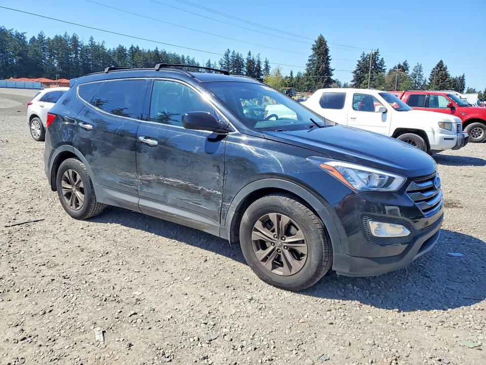 2014 Hyundai Santa fe VIN 5XYZU3LBXEG178087 COPART salvage auction — SIDE, WA - BILL OF SALE, sold $1,400 on 2026-07-18 (photo 4)