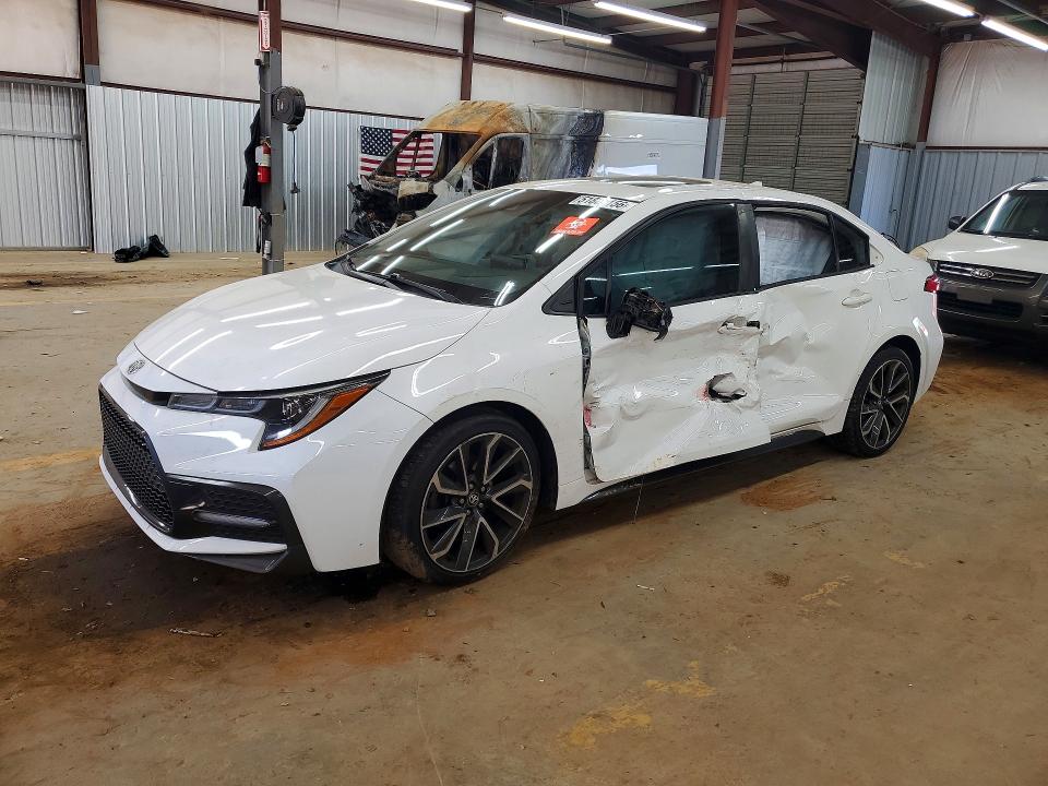 2020 Toyota VIN 5YFM4RCE6LP042815 COPART salvage auction — SIDE, Nc - Salvage Certificate Of Title, sold $3,950 on 2026-07-08 (photo 1)