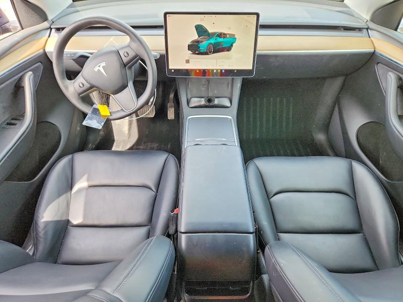 2022 Tesla Model y VIN 7SAYGDEEXNA021778 COPART salvage auction — FRONT END, Ca - Salvage Certificate, sold $8,100 on 2026-07-24 (photo 8)