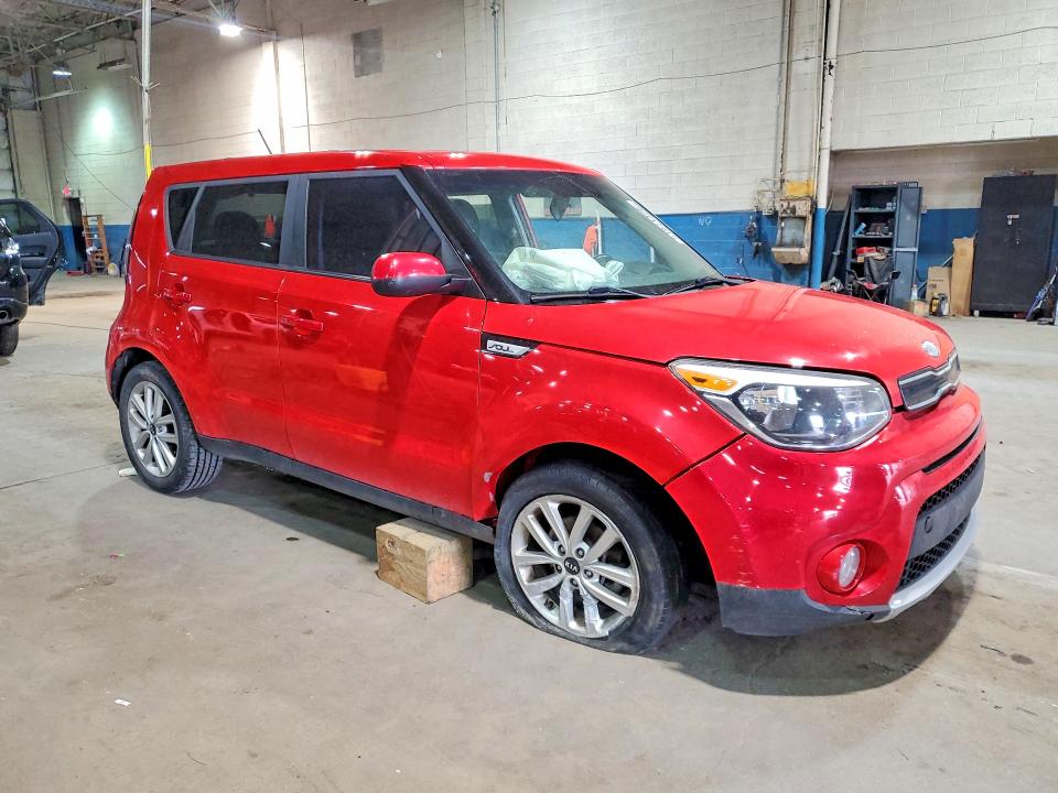 2018 Kia Soul VIN KNDJP3A50J7563313 COPART salvage auction — MINOR DENT/SCRATCHES, MI - CERTIFICATE OF TITLE, sold $975 on 2026-07-24 (photo 4)