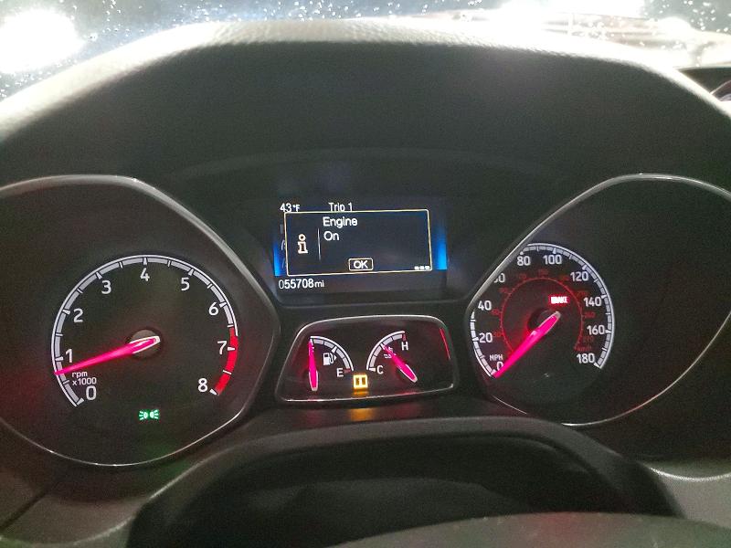 2018 Ford Focus VIN 1FADP3L91JL253651 COPART salvage auction — FRONT END, Mi - Certificate Of Title, sold $5,700 on 2026-07-03 (photo 9)