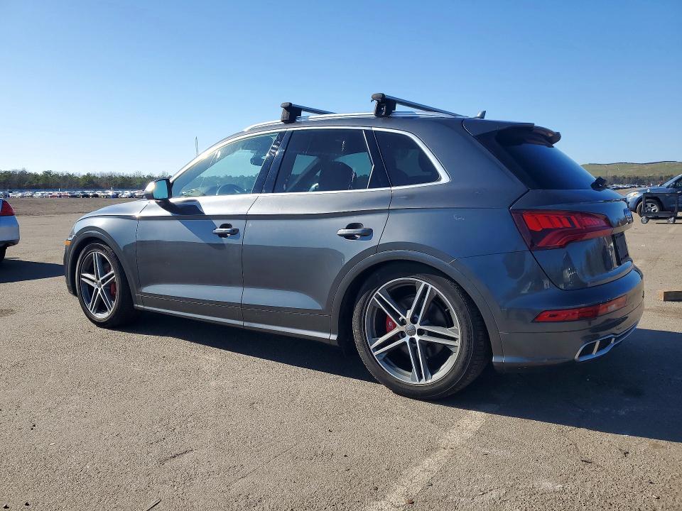 2018 Audi Sq5 VIN WA1A4AFY4J2180014 COPART salvage auction — WATER/FLOOD, Ny - Certificate Of Title, sold $7,400 on 2026-07-15 (photo 2)
