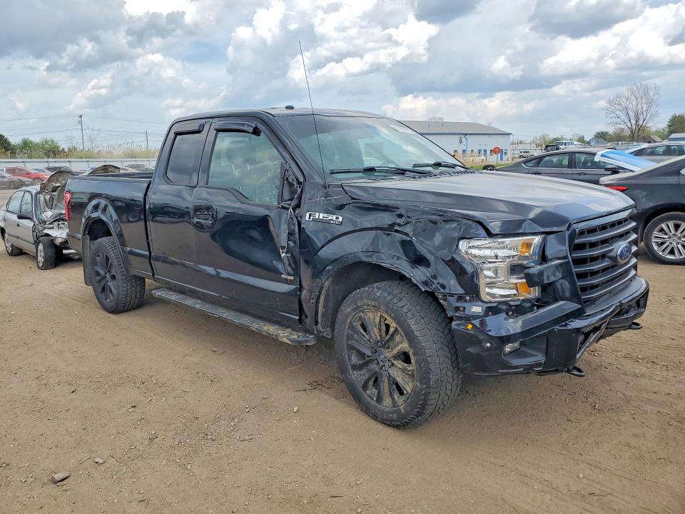 2017 Ford F-150 VIN 1FTEX1EP4HFC12177 COPART salvage auction — FRONT END, Oh - Cert Of Title-Salvage, sold $3,250 on 2026-07-02 (photo 4)