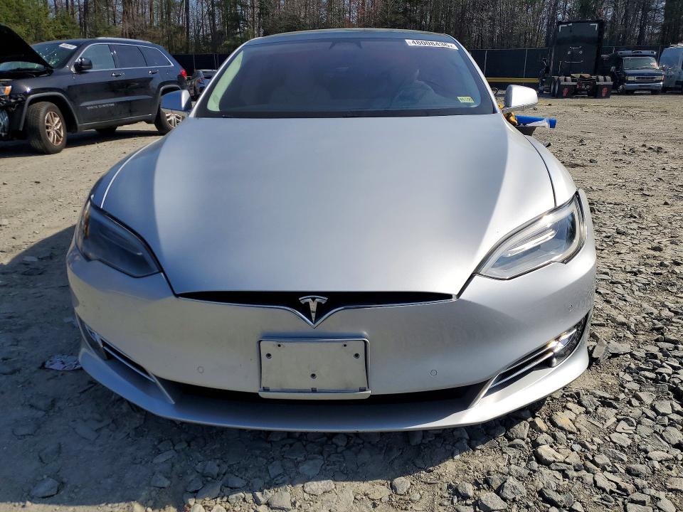 2018 Tesla Model s VIN 5YJSA1E20JF253571 COPART salvage auction — FRONT END, Md - Cert Of Salvage > 75% Damage, sold $10,200 on 2026-07-14 (photo 5)