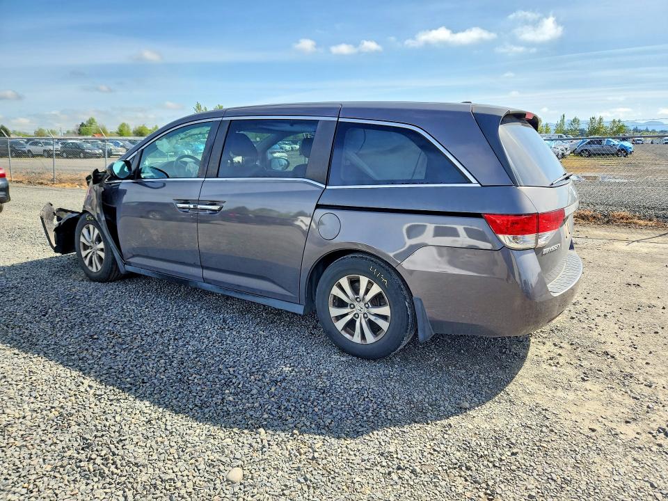 2014 Honda Odyssey VIN 5FNRL5H65EB048140 COPART salvage auction — FRONT END, Or - Lien Papers Salvage, sold $1,500 on 2026-08-04 (photo 2)