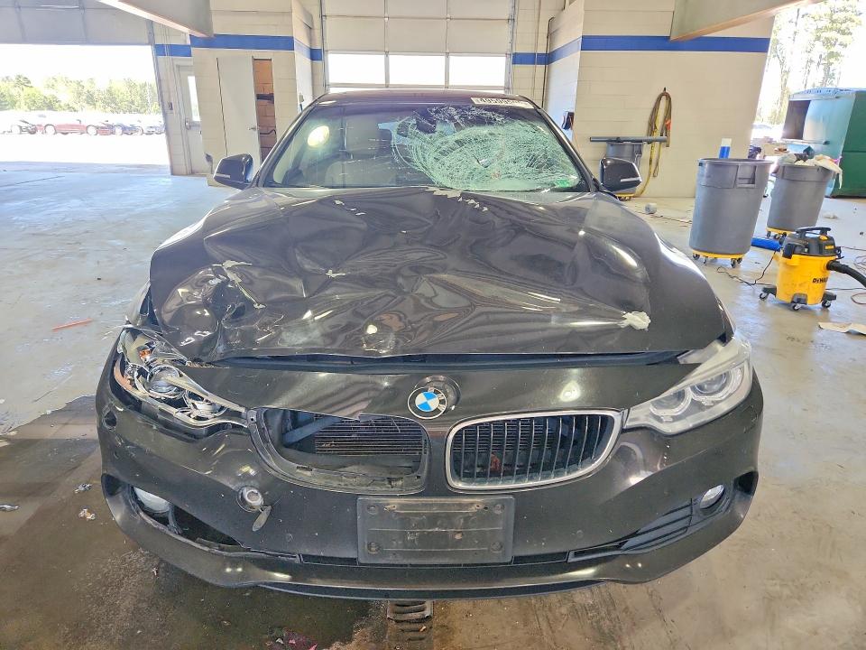 2015 BMW 4er VIN WBA4C9C54FD331425 COPART salvage auction — FRONT END, Salvage Title, sold $650 on 2026-08-07 (photo 5)