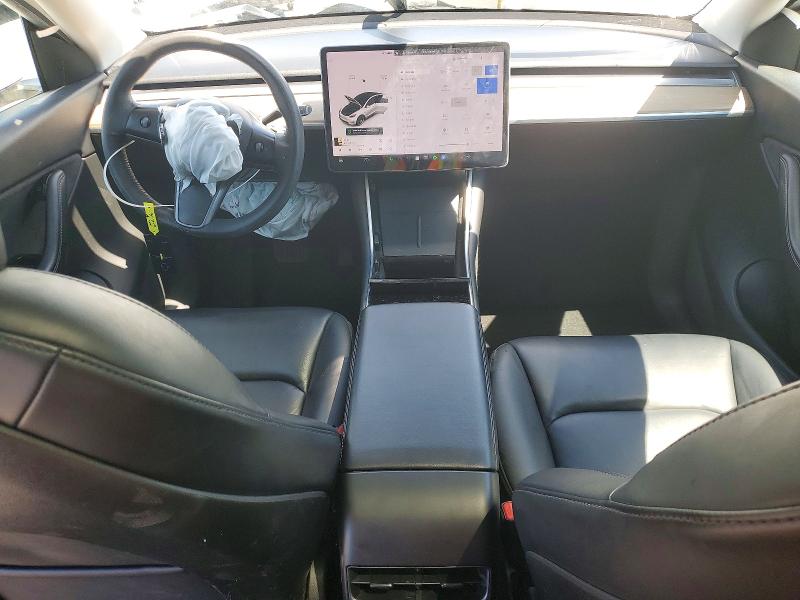 2021 Tesla Model y VIN 5YJYGDED5MF105920 COPART salvage auction — FRONT END, Ca - Salvage Certificate, sold $3,900 on 2026-07-02 (photo 8)