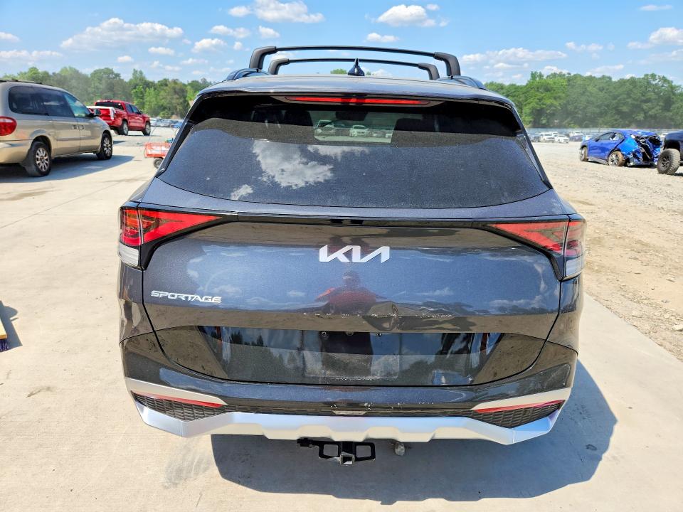 2023 Kia Sportage VIN 5XYK53AF7PG072039 COPART salvage auction — SIDE, Ga - Cert Of Title-Salvage, sold $8,900 on 2026-07-09 (photo 6)