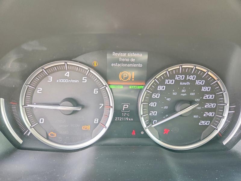 2017 Acura Mdx VIN 5KCYD486XHB800919 COPART salvage auction — FRONT END, Salvage Title, sold $1,400 on 2026-08-03 (photo 9)