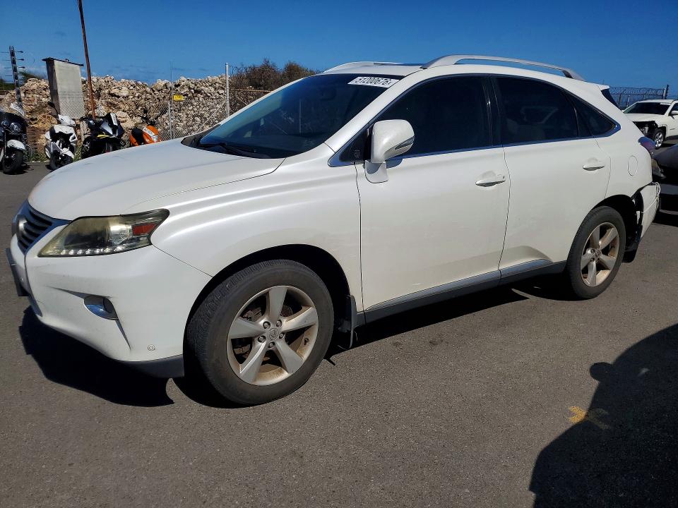 2014 Lexus Rx VIN JTJZK1BA7E2010112 COPART salvage auction — REAR END, Hi - Certificate Of Salvage, sold $150 on 2026-07-27 (photo 1)