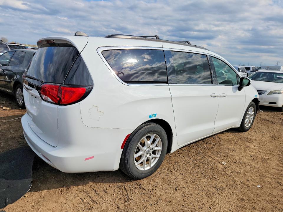 2021 Chrysler Voyager VIN 2C4RC1DG2MR512737 COPART salvage auction — FRONT END, Il - Salvage Certificate, sold $2,400 on 2026-07-09 (photo 3)