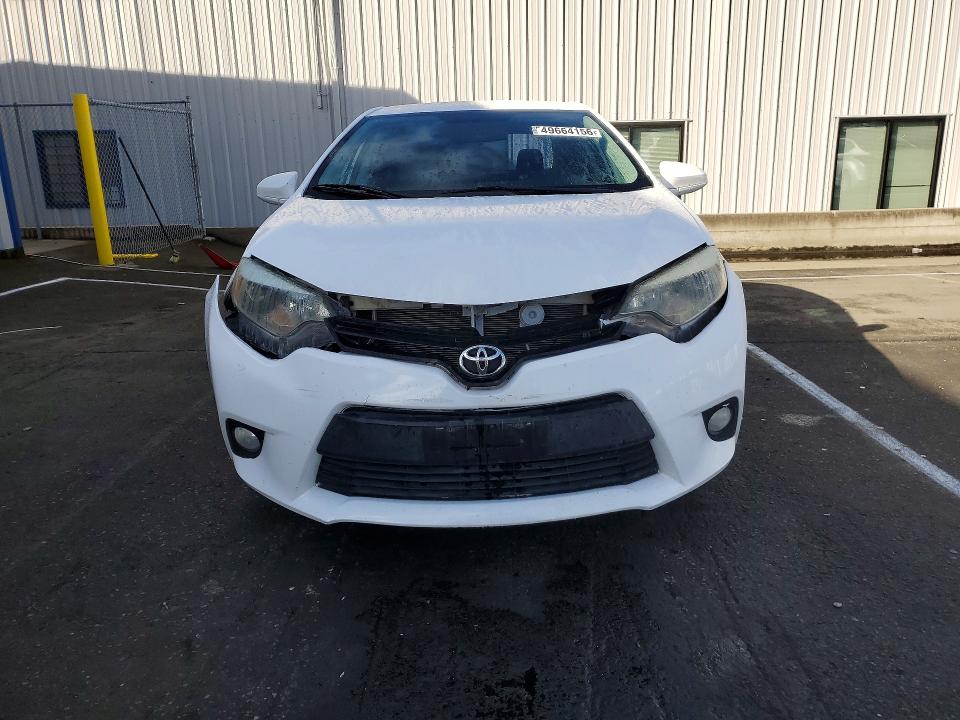 2014 Toyota Corolla VIN 5YFBURHE2EP069500 COPART salvage auction — REAR END, Ca - Salvage Certificate, sold $2,500 on 2026-07-10 (photo 5)