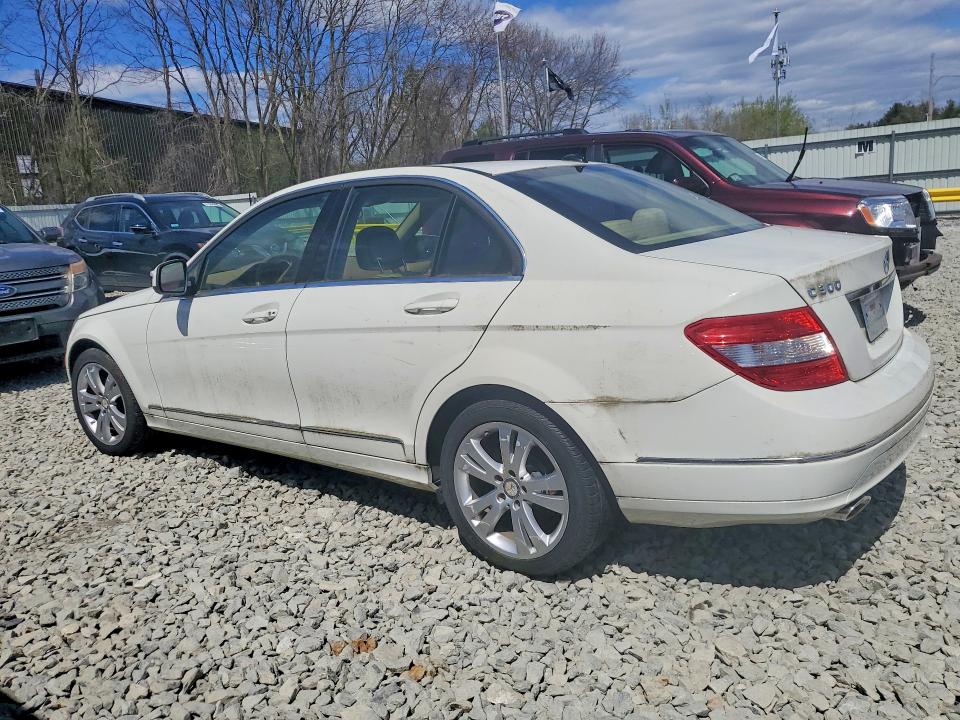 2008 Mercedes-benz C class VIN WDDGF81X88F057939 COPART salvage auction — SIDE, CO - BILL OF SALE-PARTS ONLY, sold $2,050 on 2026-08-20 (photo 2)