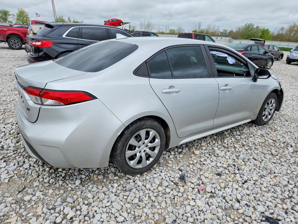 2020 Toyota VIN 5YFEPRAE4LP075939 COPART salvage auction — SIDE, In - Cert Of Title-Salvage Title, sold $2,600 on 2026-07-09 (photo 3)