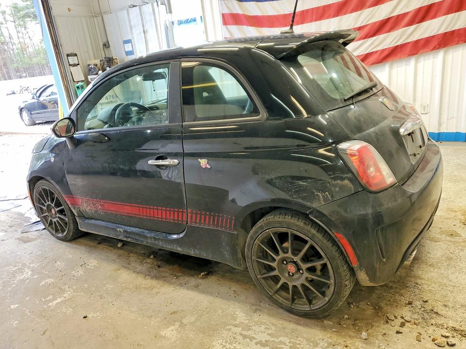 2015 Fiat 500 VIN 3C3CFFFH7FT501740 COPART salvage auction — FRONT END, ID - SALVAGE CERTIFICATE OF TITLE, sold $90 on 2026-07-23 (photo 2)