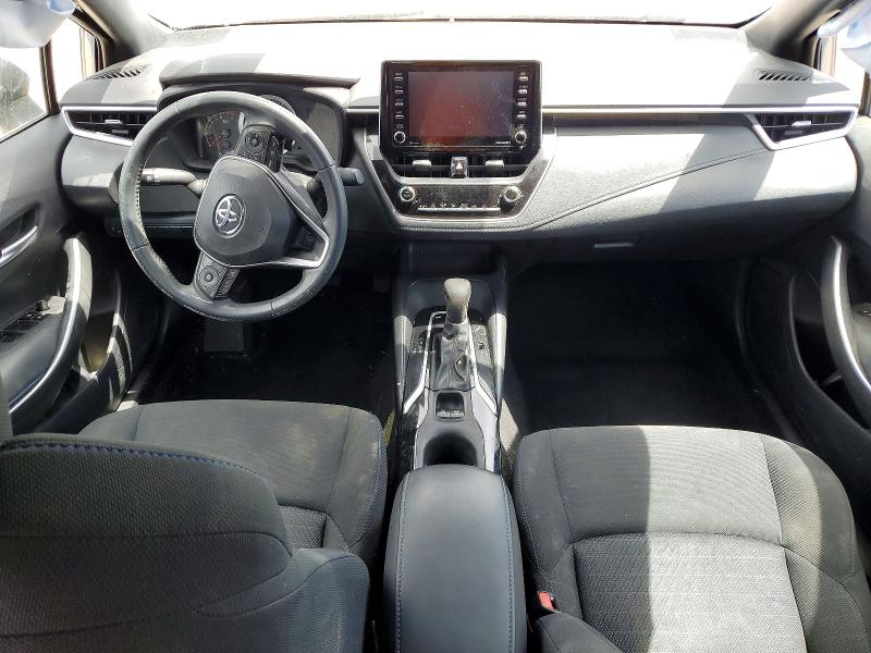 2021 Toyota Corolla VIN 5YFS4MCE9MP074668 COPART salvage auction — FRONT END, Tx - Salvage Vehicle Title, sold $5,600 on 2026-07-08 (photo 8)