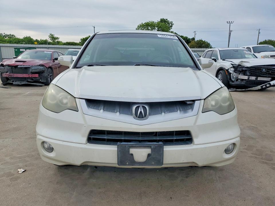 2009 Acura Rdx VIN 5J8TB18559A000596 COPART salvage auction — SIDE, Tx - Salvage Vehicle Title, sold $725 on 2026-07-02 (photo 5)