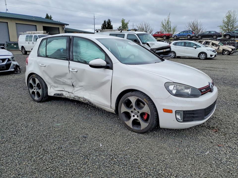 2011 Volkswagen Gti VIN WVWHD7AJ6BW187834 COPART salvage auction — SIDE, Or - Salvage Title Certificate, sold $1,650 on 2026-07-14 (photo 4)