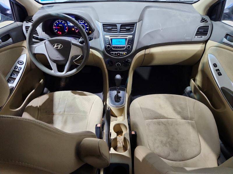 2014 Hyundai Accent VIN KMHCT4AE9EU720351 COPART salvage auction — FRONT END, NH - CERT OF TITLE-SALVAGE, sold $325 on 2026-07-02 (photo 8)