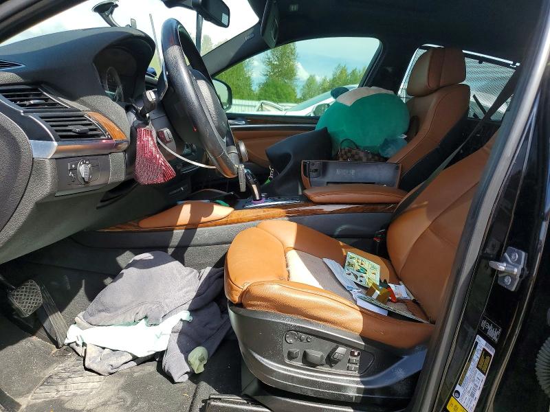 2012 BMW X6 VIN 5UXFG2C52CL779279 COPART salvage auction — VANDALISM, WA, sold $3,050 on 2026-08-03 (photo 7)