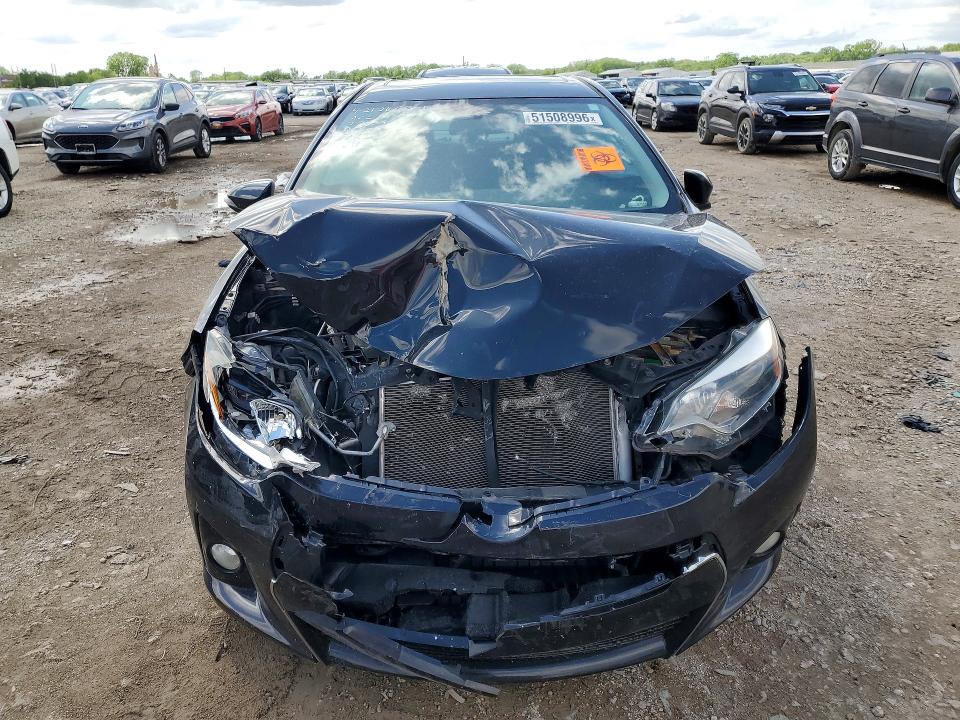 2016 Toyota Corolla VIN 5YFBURHE5GP477945 COPART salvage auction — FRONT END, Ks - Cert Of Title-Salvage, sold $1,600 on 2026-07-08 (photo 5)