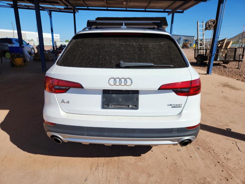 2017 Audi A4 VIN WA17NAF44HA062825 COPART salvage auction — FRONT END, Az - Cert Of Title - Salvage, sold $3,350 on 2026-07-02 (photo 6)