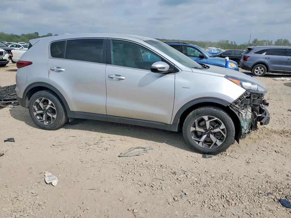 2020 Kia Sportage VIN KNDPMCAC9L7682692 COPART salvage auction — FRONT END, Ks - Cert Of Title-Salvage, sold $3,700 on 2026-07-09 (photo 4)