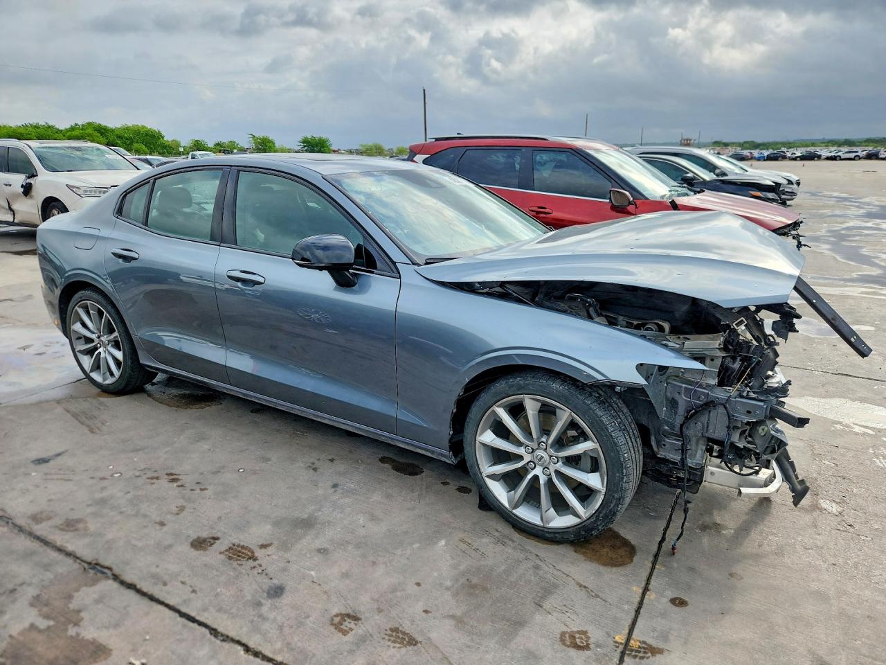 2021 Volvo S60 VIN 7JR102TZ4MG113524 COPART salvage auction — Front End, Sv - Salvage Title, sold $1,950 on 2026-07-09 (photo 4)