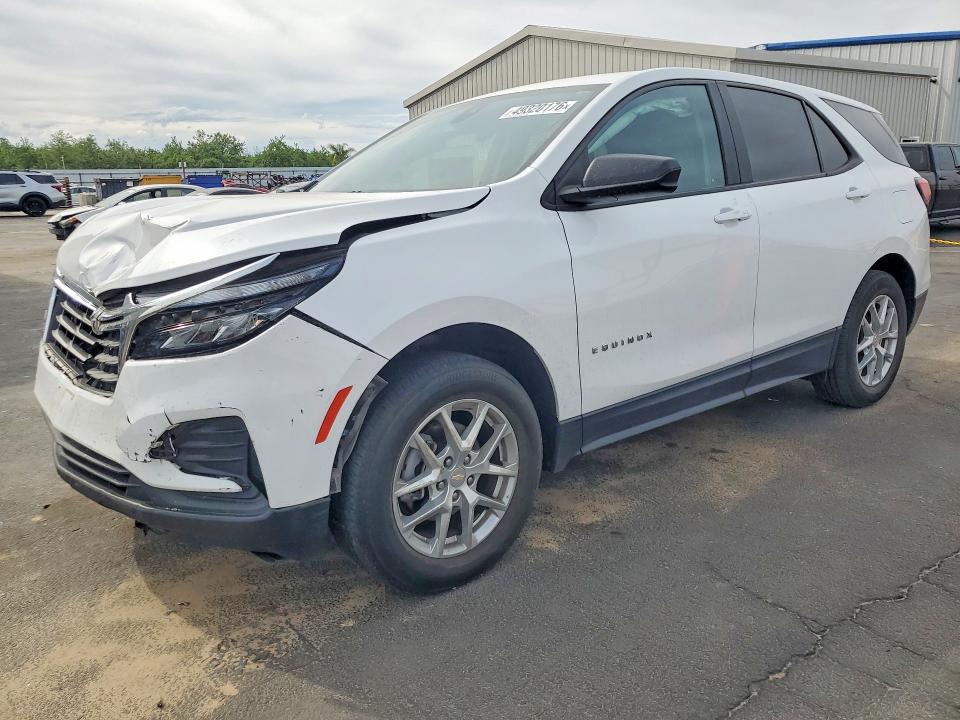2023 Chevrolet Equinox VIN 3GNAXSEG0PL251784 COPART salvage auction — FRONT END, Ca - Salvage Certificate, sold $4,200 on 2026-07-09 (photo 1)