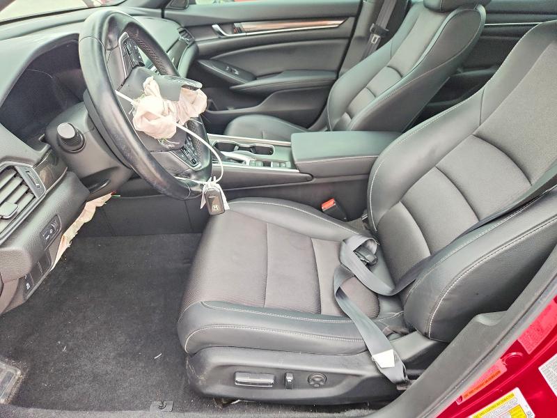 2021 Honda Accord VIN 1HGCV1F31MA063390 COPART salvage auction — FRONT END, Tx - Certificate Of Title, sold $6,000 on 2026-07-09 (photo 7)